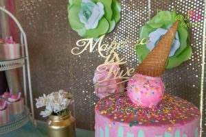 Ice Cream Shoppe 5th Birthday Party